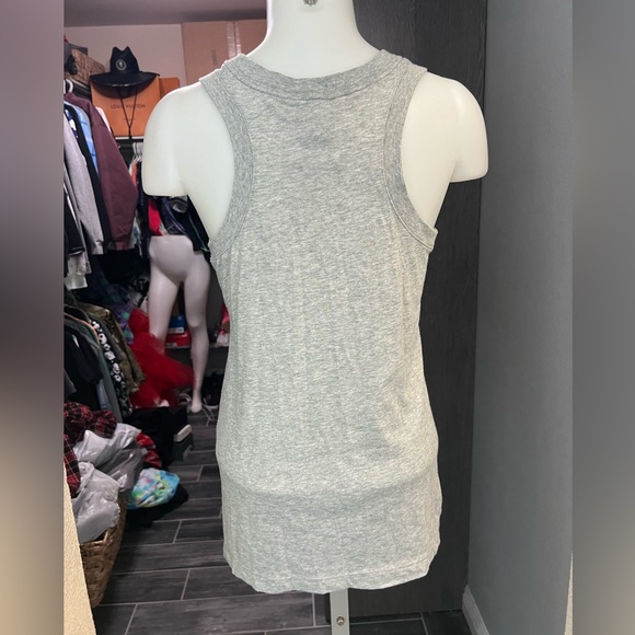 Nike Gray “Just Do It” Workout Tank Top - Picture 5 of 7